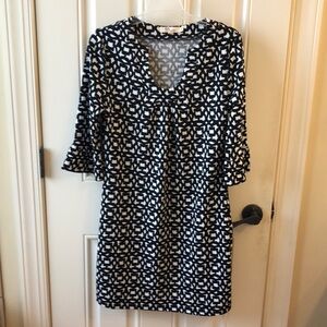 Boutique black and white dress